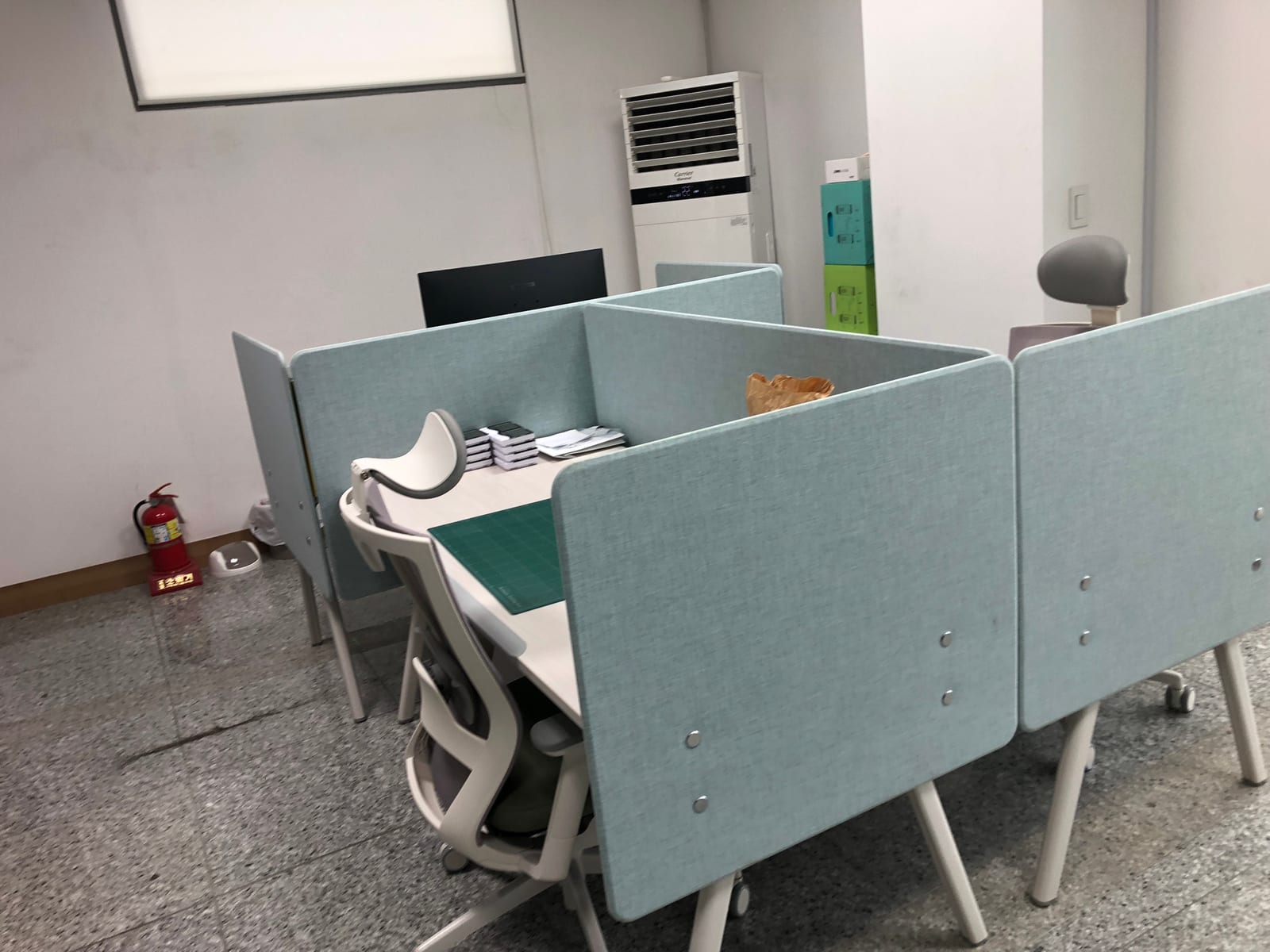 광명 철산동 사무실청소 시공 사진