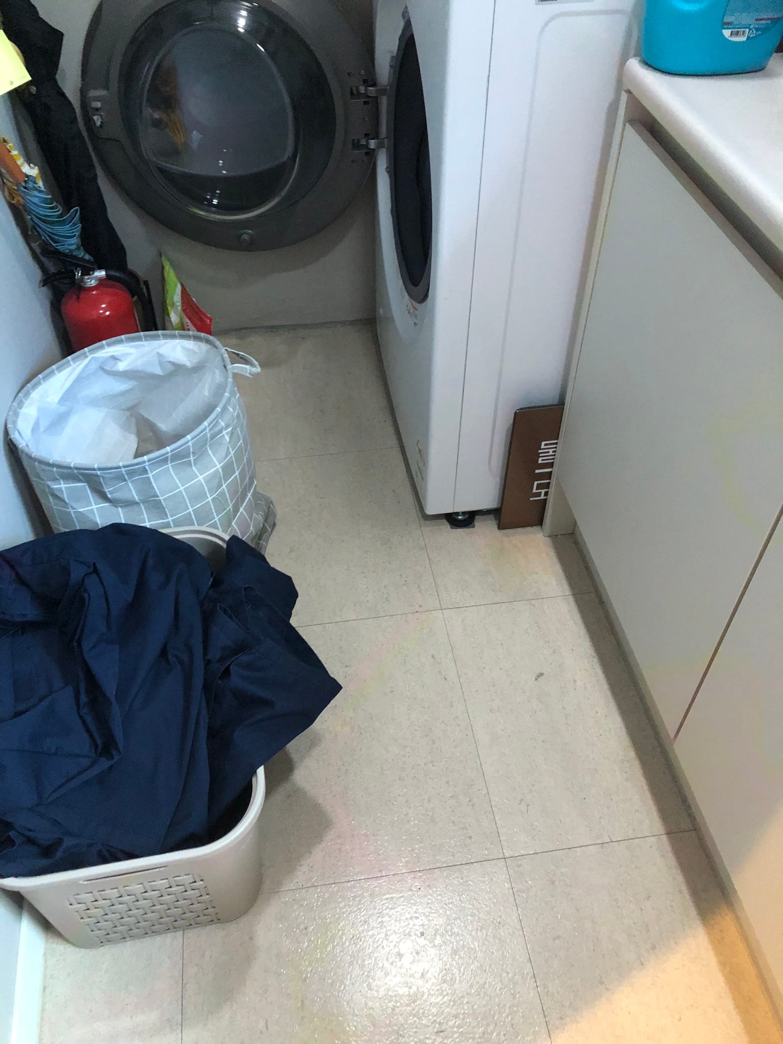 하남 덕풍동 계단청소 시공 사진